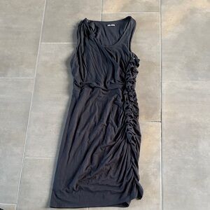 Ella Moss Asymmetrical Black Dress